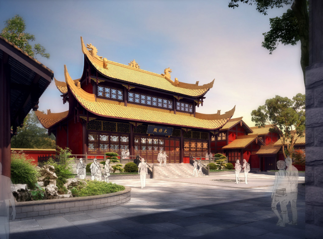 德阳常林禅院 寺庙修建