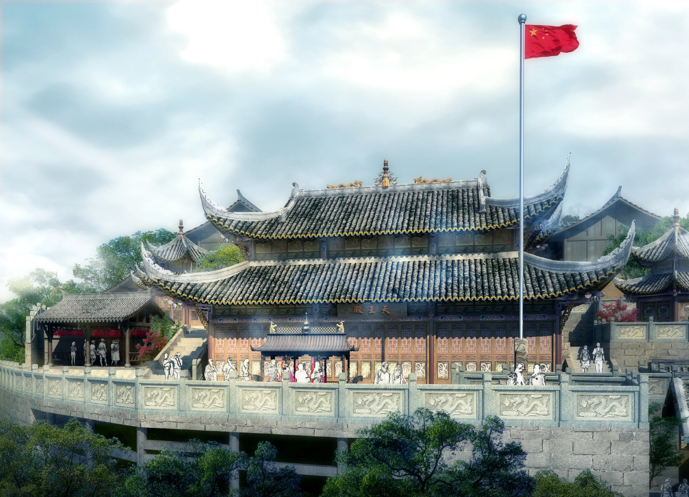 九寨沟风成寺